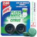 Harpic Flushmatic Citrus 50g Twin Pack. 