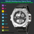 YIKAZE Men Watch Military Sports Watches Multifunction Alarm Chrono Clock 3Bar Waterproof Men's Digital Electronic Wristwatch. 