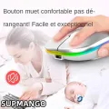 Rechargeable Wireless Mouse With Single Mode USB 2.4 GHZ RGB 1600DPI Mouse Suitable For Laptop Tablet Macbook Game Mouse Players. 
