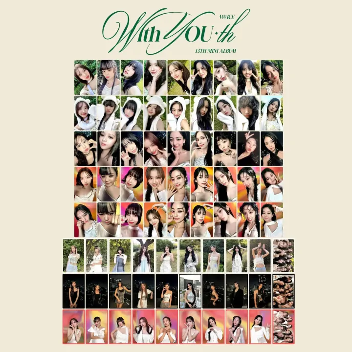 The 13th Mini Album "With You The" By Twice Includes Xiaolin Nalian Yu ...