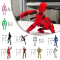 Lucky 13 Figure Toys Dummy 3D Printed Movable Shapeshift Robot Action Figuras DIY Mannequin Decompression Toys For Boy Gifts. 