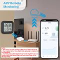 Mini Zigbee 3.0 Temperature Humidity Sensor APP Remote Control Thermometer For Smart Home Work With Tuya Alexa ZHA Zigbee2MQTT. 