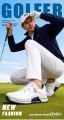 PGM new golf shoes men's cushioned rebound sports shoes knob men's shoes wear-resistant TPU waterproof men's shoes XZ451. 