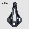 Ultralight San Marco Saddle Carbon Road MTB Bicycle Seat TT Triathlon Hollow Short 255×145mm Racing Breathable Shockproof Soft. 