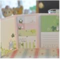 Sticky Notes Kawaii Self Adhesive Stationery Folding N Stickers Message Portable Note Book Office School Supplies. 