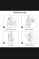 Perfume refiller bottle 5 ml spray bottle automiser. 