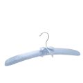 5 Pcs Satin Padded Clothes Hanger Silk Wrapped Coat Jacket Rack Shop Display Hanger. 