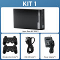Hyper Base MIX 500G 38200+Games Retro Gaming HDD Retrobat&Launchbox&Playnite Video Game Console for PS3/Switch/XBOX/PS2/Wii/WiiU. 