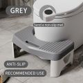 1Pc Toilet Stool for Bathroom, Comfort Toilet Stool for  Kids Pregnant Women, Squatting Aid Footstool, Anti Slip Thickening. 
