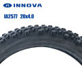 Innova Fat Tire 20x4.0 Snow Tire IA-2577 Original Black Blue Green Electric Bicycle Tyre 20x4.0 Mountain Bike Accessory and Tube. 