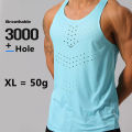 Men Women Athletics Tank Tops Track Field Running Vest Ultra Light Speed Sport Marathon Fitness Guys Sleeveless Shirts Clothing.