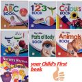 Preschool books for your Kids With a Surprise Gift -high quality Paper- Pack of 7-Basic English Learning books set. 