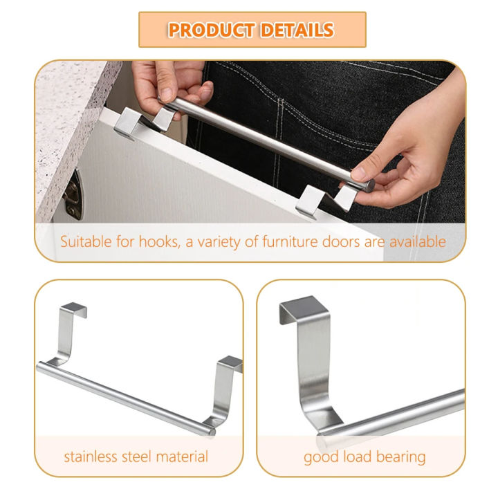 Towel%20Rack%20Over%20Door%20Towel%20Bar%20Hanging%20Holder%20Stainless%20Steel%20Kitchen%20Cabinet%20Bathroom%20Towel%20Rag%20Rack%20Home%20Organizer%20Hanger%20-%20Image%206