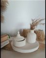 Home decorative vase combo set with artificial flower decorative item. 