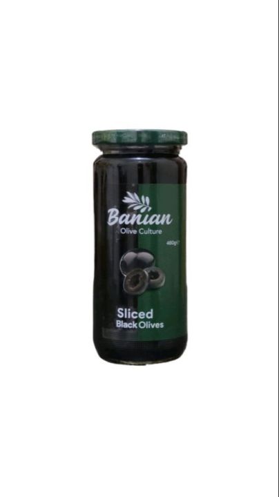 460g black olives,sliced black olives for pizza toppings,olives for fast food,black olives imported,small pack of olives and black olives,olives for pizza toppings and diet, raw olives