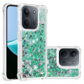 Luxury Bling Glitter Liquid Quicksand Phone Case For Xiaomi Redmi 15C 15 C Shockproof Anti Fall Girls Cute Clear Protect Cover.