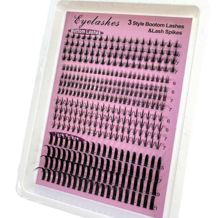 Bottom(6-7mm)&Spiky%20Lashes%20Clusters%20Volume%20Individual%20Lashes%20Cluster%20Extensions%20Spikes%20Lashes%20Clusters%20DIY%20Fairy/Manga%20Eyelash%20-%20Image%207