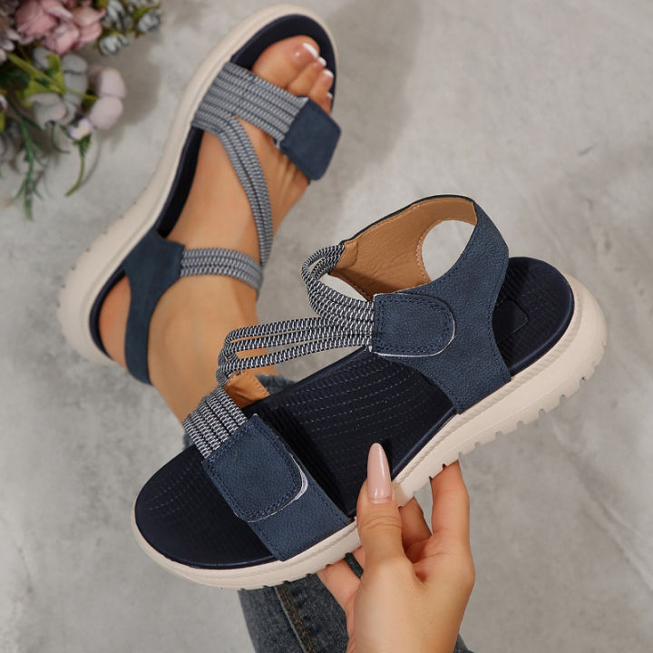 2026%20Women%20New%20Fashion%20Elegant%20Sandals%20Summer%20Outdoor%20Sports%20Beach%20Wedge%20Height%20Increase%20Womens%20Comfortable%20Opened%20Toe%20Shoes%20-%20Image%204