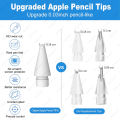 Double Layer Tip For Apple Pencil Pen Nib For Apple Pencil 1st 2nd Generation 2B HB 2.0 3.0 Soft Hard iPad Pencil Accessories.