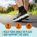 1Pair Nano Socks Neuropathy Socks Compression Sleeve For Ankle Swelling Plantar Fasciitis Sprain Neuropathy Nano Brace Women Men. 