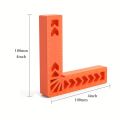 90 Degree Positioning Squares,Carpentry Squares Woodworking Tool, L-Type Right Angle Clamp Tools, Picture Frames Boxes Cabinets. 