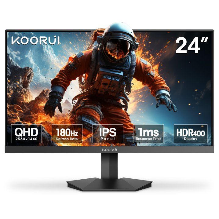 Koorui G2421V 24 Inch QHD 1440P 2k 2560*1440 180Hz IPS 1ms 125