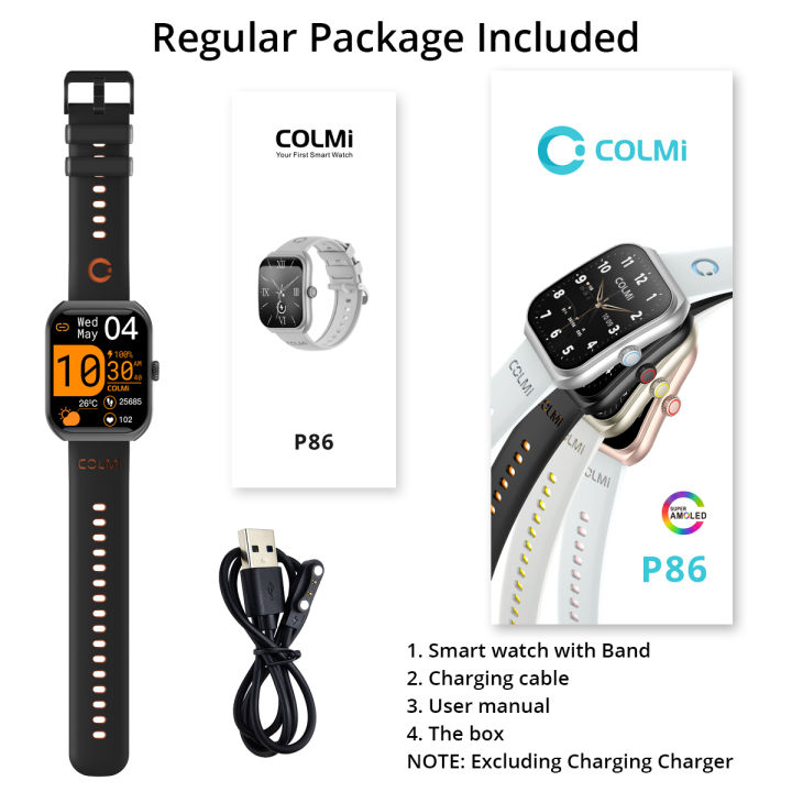 New%20COLMI%20P86%201.93"%20AMOLED%20Smartwatch%20Men%20Health%20Manager%20Bluetooth%20Call%20IP68%20Waterproof%20Smart%20Watch%20Women%20For%20%20iOS%20Phone%20-%20Image%206