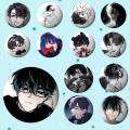 I-Ivan Alien Stages Badges Tinplate Soft Button Pin Brooch Metal Badge Custom Jewelry Accessories Hat Bag Lapel. 