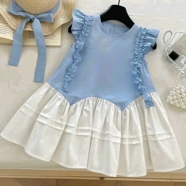 New Hand made cotton baby dress for 0-12 Year