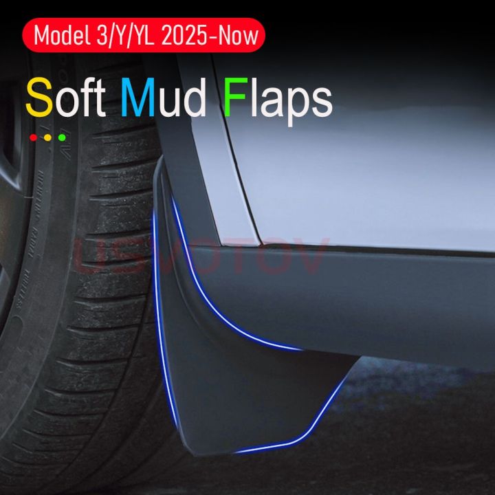 For%202025%202026%20Tesla%20Model%20Y%20Model%203%20Model%20YL%20Accessories%20Mud%20Flaps%20Protect%20Paint%20No%20Drilling%20All%20Weather%20Splash%20Guards%20Body%20Kits%20-%20Image%202