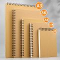 A3/A4/A5/8k/16k Sketchbook Thick Paper 160 GSM Notebook for painting DIY Creative Practice Drawing Art School Supplies. 