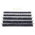 95/100Clusters Natural Eyelashes Thick 30D/40D/60D/80D Individual Eyelash Extension Lashes Bunches Professional Faux Eye Lashes. 