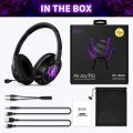 EKSA Air Joy Pro Gaming Headset - 7.1 Surround Sound Headphones with Breathable Earmuffs, Gaming Headphones for PC, PS4, Xbox One S/X, Android. 