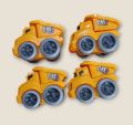 New 4 Truck Set For Kids To Play High Recommend  Quality Plastic Set Of 4 4 Trucks -Eid Special Birthday  Gift For Cute Babies &Kids. 