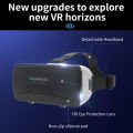 VR Glasses 3D Headset Virtual Reality Helmet Cell Phone Goggle Devices Viar Lenses Smartphone Smart VR Game Video Controller Set.
