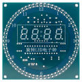 DIY Rotating Digital LED Display Module Alarm Electronic Digital Clock Kit 51 SCM Learning Board 5V DS1302. 