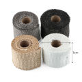 Insulation Tape Glass Fiber 50mm x 1.5m Heat Insulating Wrap Exhaust Header Pipe Tape Motorcycle Accessories. 