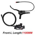 BUCKLOS Electric Bike Hydraulic Disc Brake Set 2 Pistons E-BIKE Fold Bicycle Power Control Shifter Cut Power Off Cycling Brakes. 