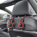 Car Seat Headrest Hook Car Multifunctional Water Cup Holder Auto Back Seat Organizer Hanger Handbag Car Interior Accessories.
