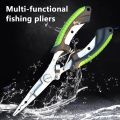 Stainless Steel Fishing Pliers Fishing Hook Remover Saltwater Resistant Fishing Braided Line Cutter Scissors Fishing Tool.