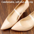 2 pairs Invisible Elastic Silicone Transparent Shoelaces for High Heel Shoes Fashion Design High Quality Straps Ankle Shoelace. 
