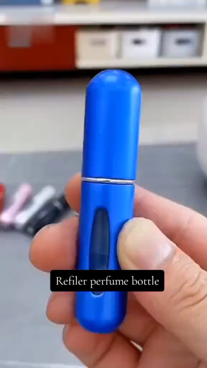1/2/5 Pcs 5ml Perfume Refill Bottles – Portable Travel Fragrance Refill for Perfume Sprayers & Atomizers