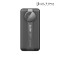 Ultima Boost 30K Pro 30000mAh Powerbank with 22.5W Fast Charging | Multi Layer Fire Protection | LED Display | 4 Ports |  Supports PD, QC3.0, Universal Compatibility | 2 Way Charging | ChargeSafe technology Power bank. 