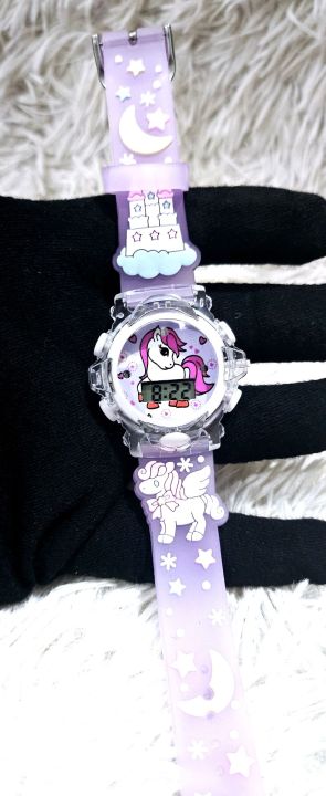 Unicorn fashionable Watch for Girls Music and Lighting