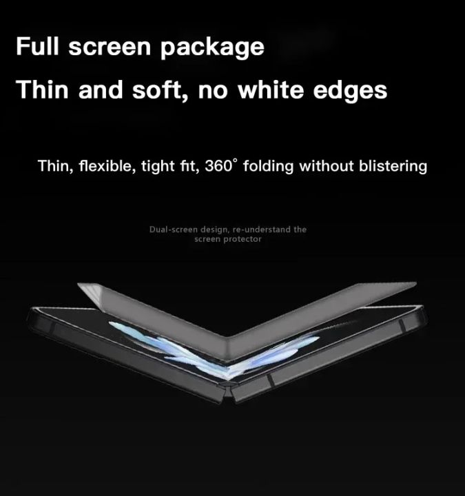 Matte%20Hydrogel%20Film%20For%20Samsung%20Galaxy%20Z%20Flip%207%206%205%204%203%20Inner%20Outer%20Back%20Soft%20TPU%20Full%20Cover%20Screen%20Protector%20-%20Image%203