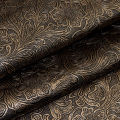 Geometric Textured PVC Leather Sheet 20x33cm - Embossed Faux Leather Panel for DIY Wallets & Crafts. 