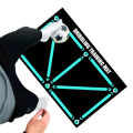 Durable non-slip football training mat Foldable carpet dribbling football training mat children's football indoor equipment.