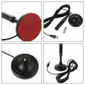 Portable TV Antenna 300cm Coax Cable Indoor Outdoor Digital HD Freeview Aerial DVB-T DVB-T2 DAB Plug and Play for Smart TV. 