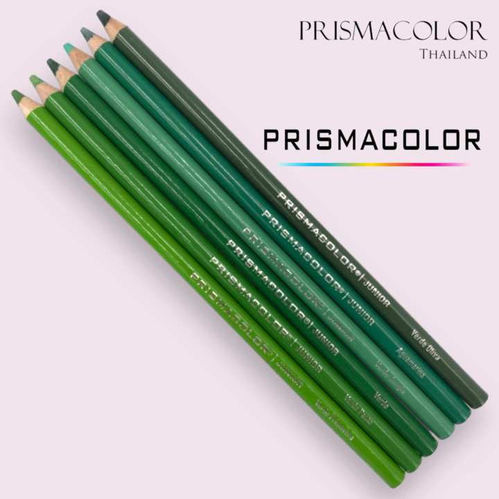 Prismacolor Junior Wooden Colored Pencils Sold Individually (Green Group)