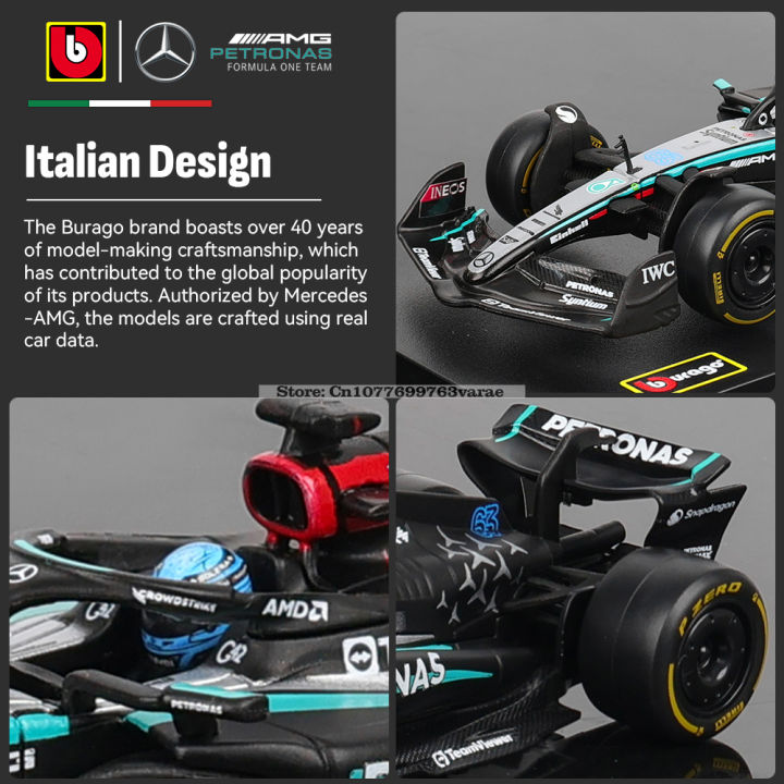 Bburago%201:43%20Mercedes-AMG%20Petronas%20F1%20Equipo%20W15%202024%20#%2044%20Hamilton%20#%2063%20George%20Russell%20coche%20de%20aleaci%C3%B3n%20modelo%20fundido%20a%20presi%20-%20Image%205